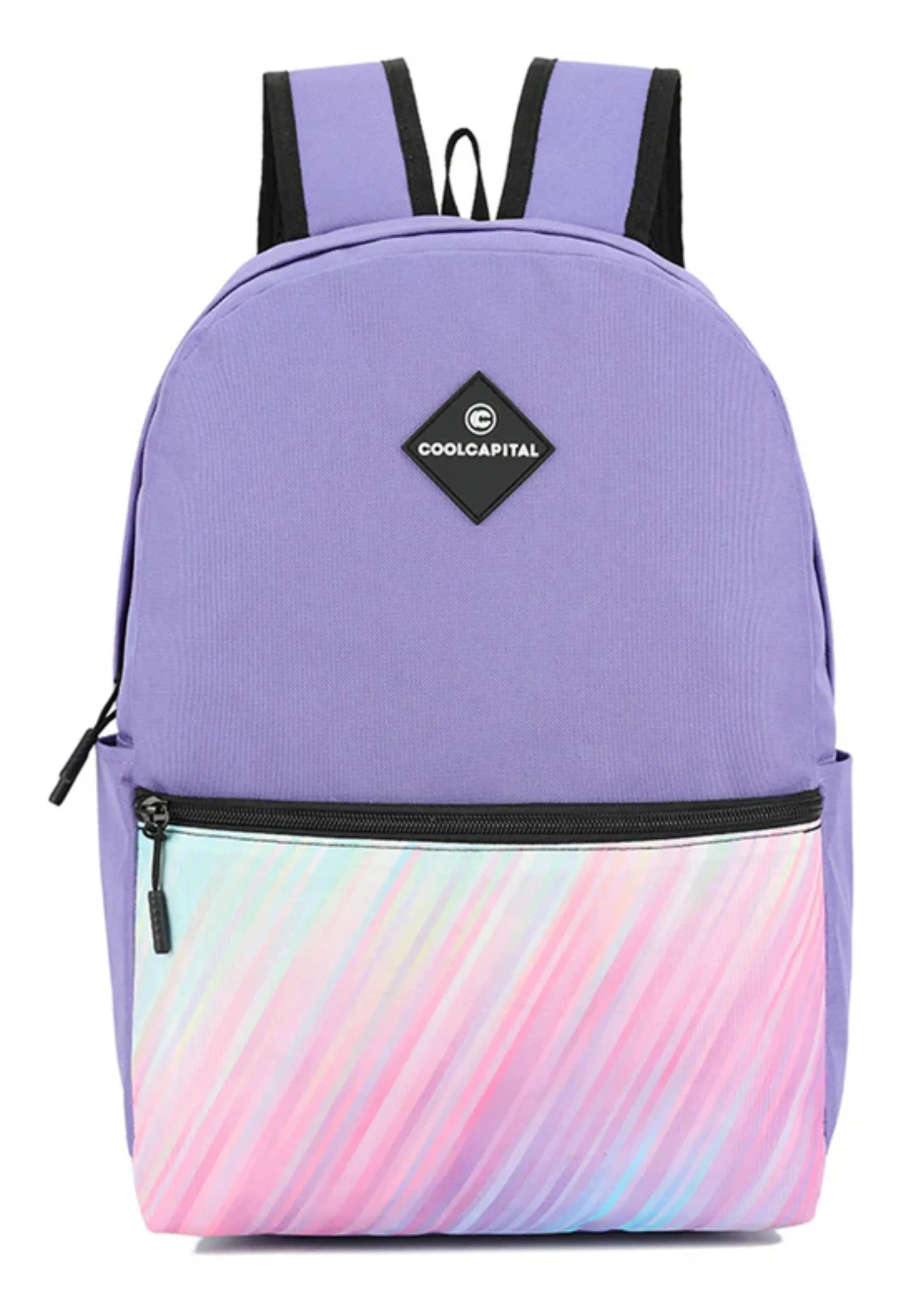 Mochila para laptop | CoolCapital Lite Rainbow | 15.6&quot pulgadas Morado