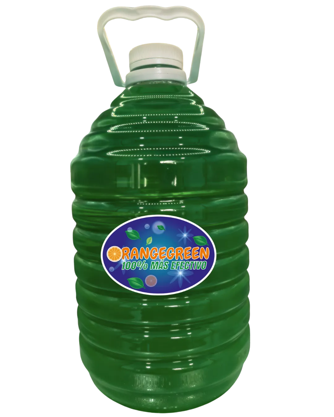 Jabón Líquido Lava Trastes de 5 litros Verde Orange Green
