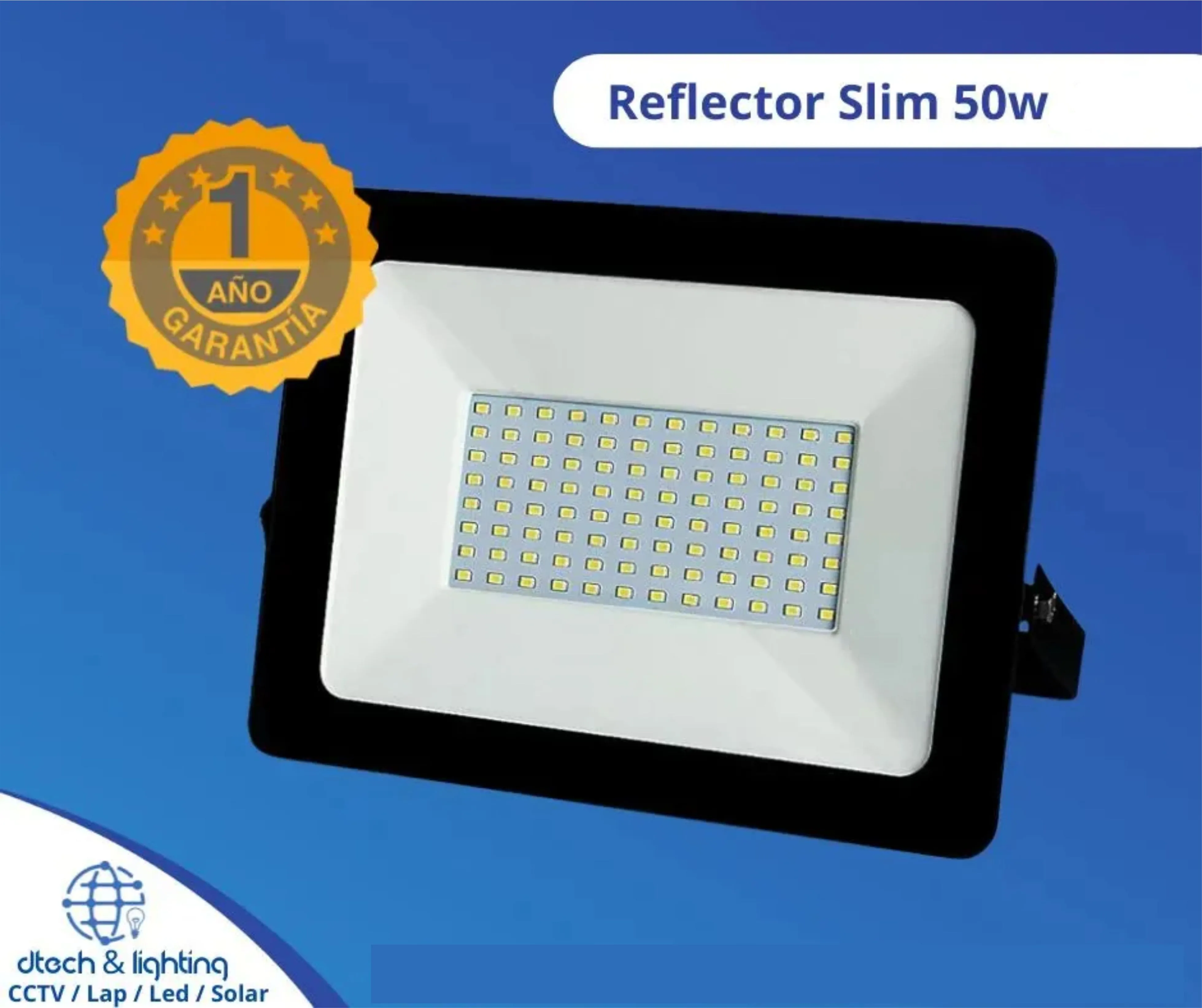 Reflector Led Slim 50W