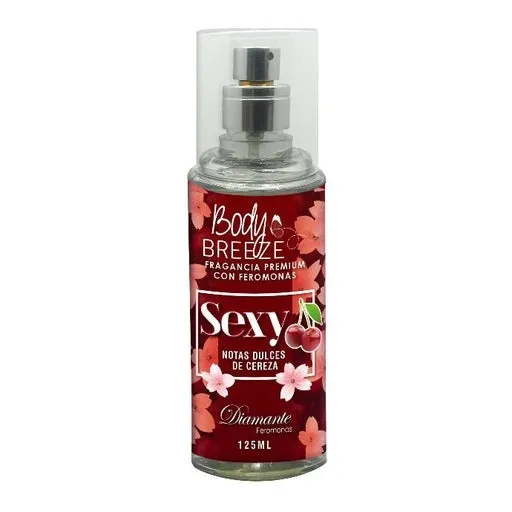 Fragancia con feromonas Body Breeze 125 ml Sexy (Cherry)