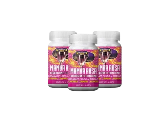 Mamba Rosa Vigorizante para Mujer 60caps