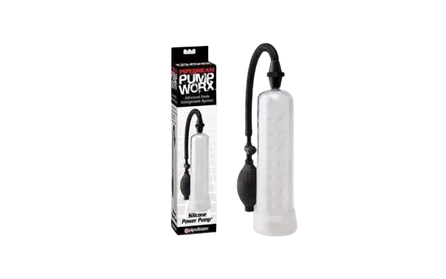 PUMP WORX SILICONE POWER PUMP -CLEAR
