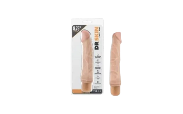 DR. SKIN COCK VIBE 6 BEIGE