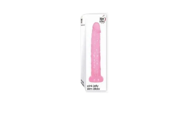 ADAM & EVE PINK JELLY SLIM DILDO