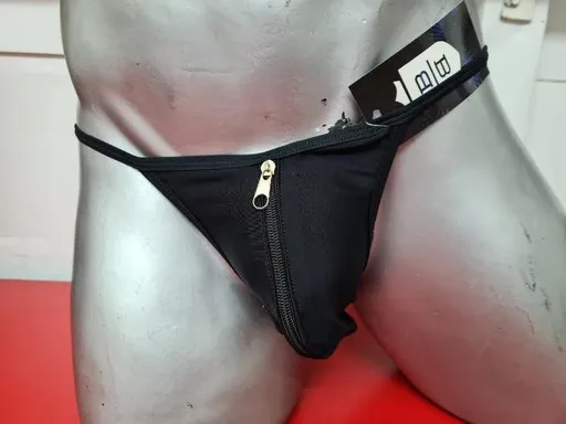 Juguetes - Tanga Caballero 1474 Negro y Animal