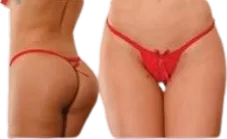 Juguetes - Tanga 140 Blanco, Negro, Rojo