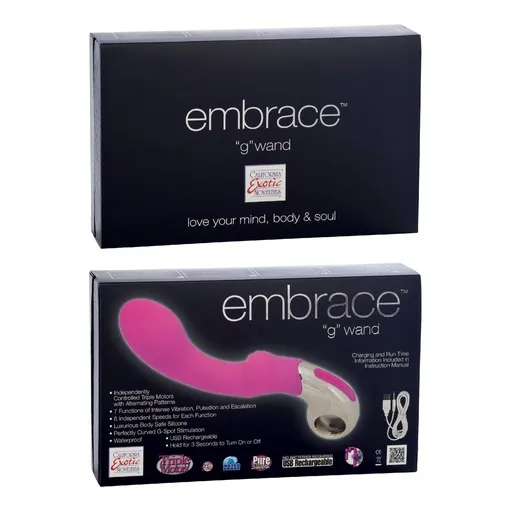 EMBRACE G WAND MIND BODY AND SOUL PINK