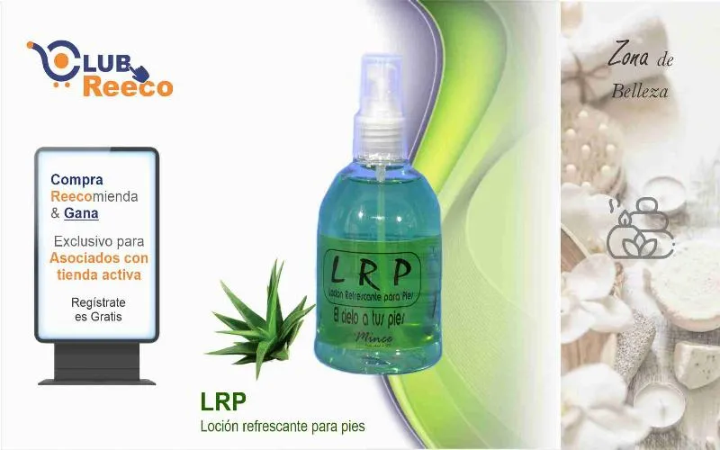 MMince L. R. P. Loción refrescante para pies
