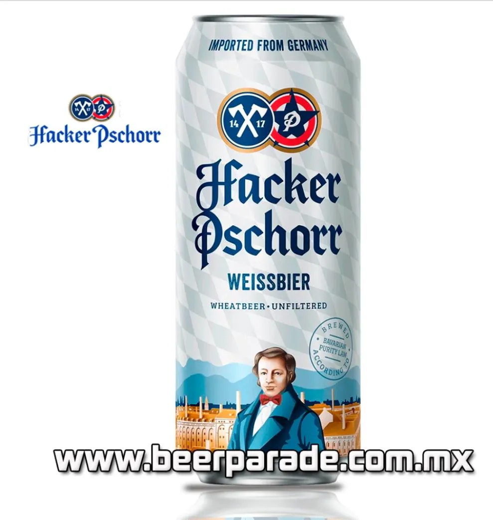 Hacker Pschorr Weissbier Lata