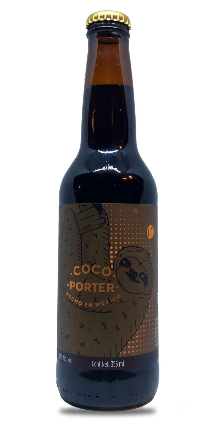 Cerveza Tr3s am Coco Porter Tostado