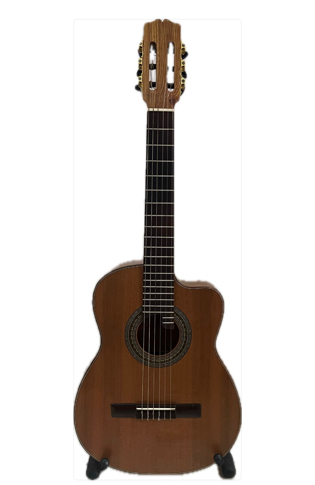 Requinto de madera fina de palo escrito