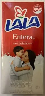 Leche Lala 1 litro Entera