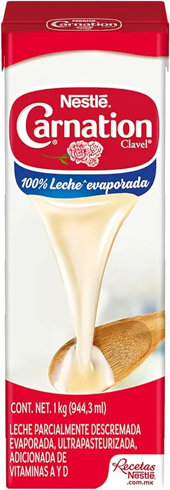 Leche Evaporada Carnation 1 litro
