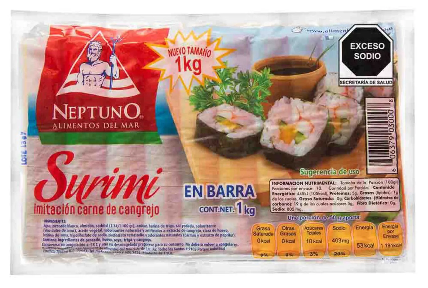 Surimi (Neptuno) 1kg