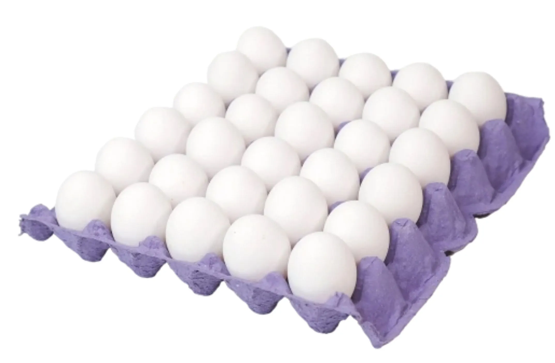 Huevo orgánico blanco, cartera 30 piezas