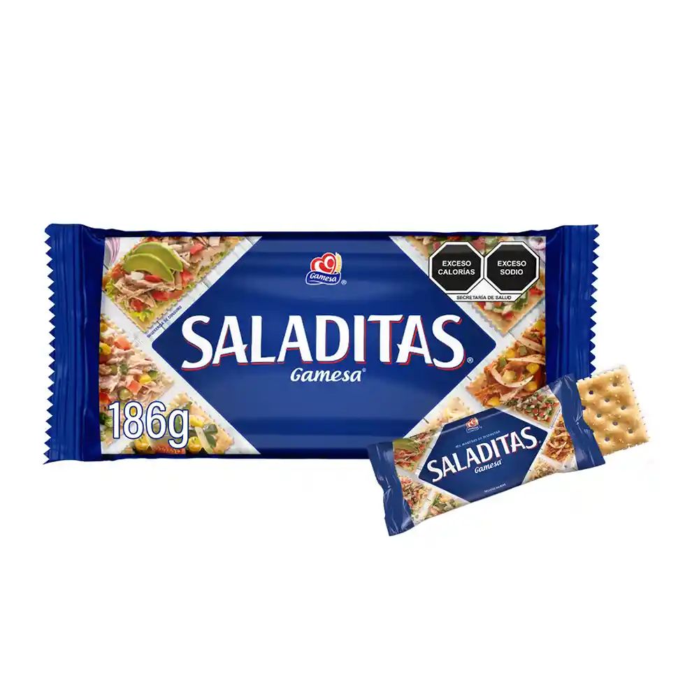 Gamesa-Saladitas galletas clásicas 186 g