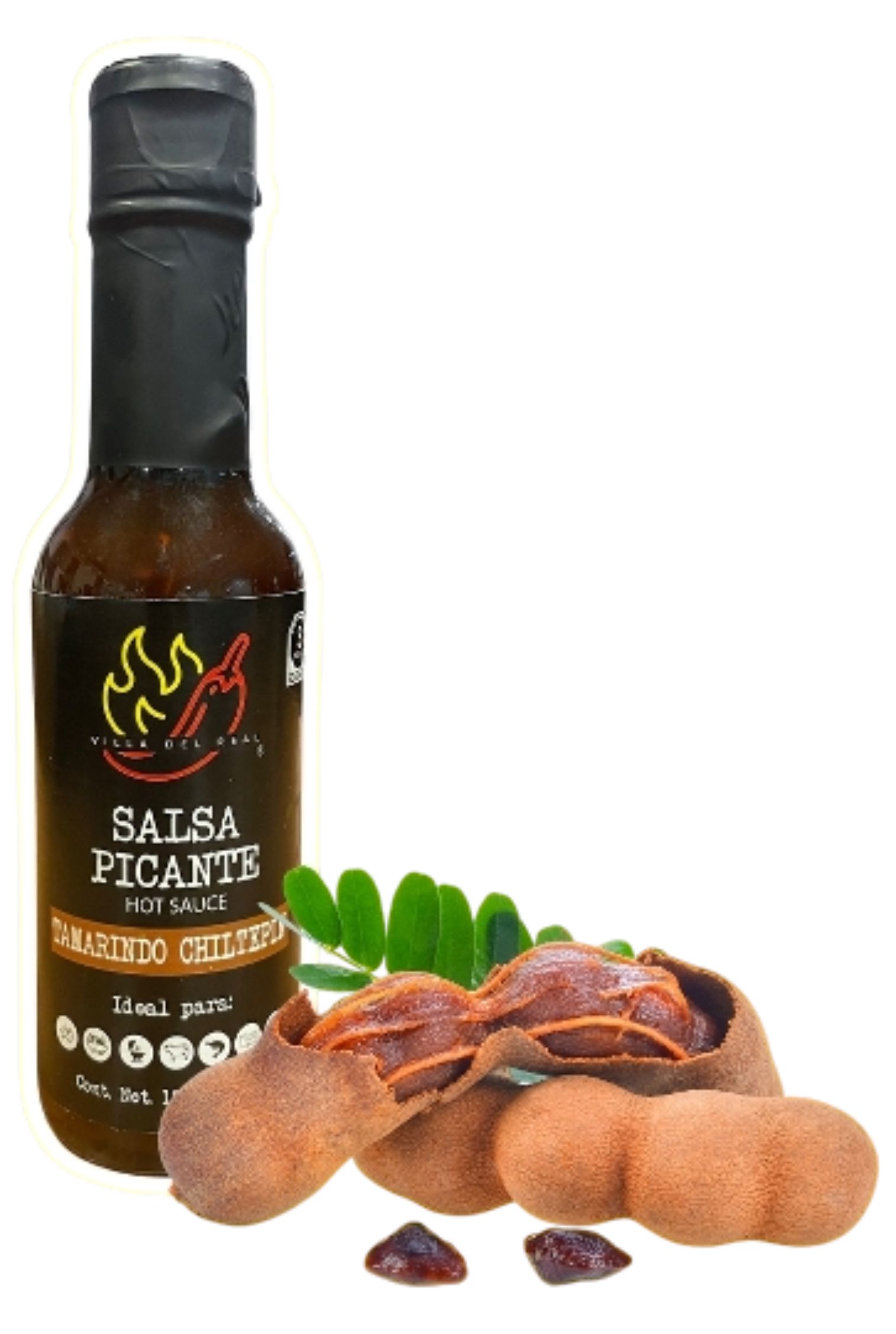 Salsa Tamarindo con Chiltepín 155ml