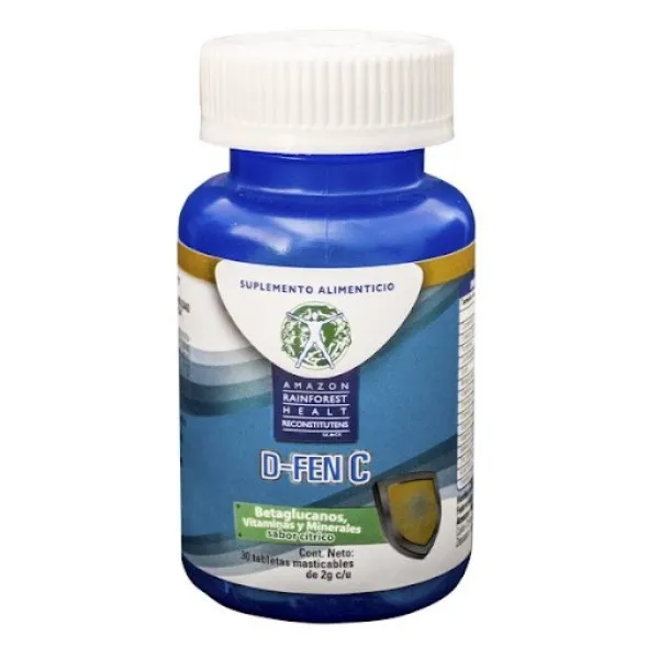 Suplemento Alimenticio D-FEN C 30 Tabletas 2 gr c/u