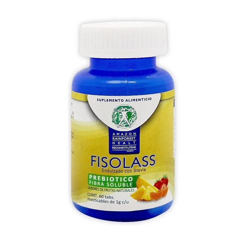 Suplemento Alimenticio Fisolass 60 Tabletas 1 gr c/u