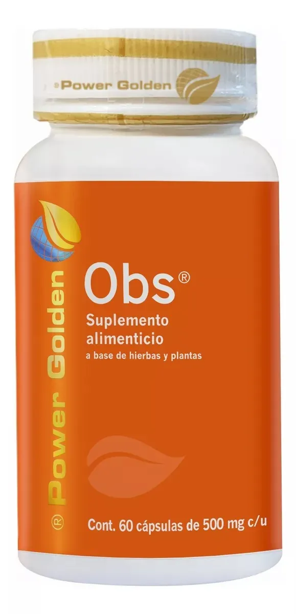 Suplemento Alimenticio OBS 60 Cápsulas 500 mg c/u