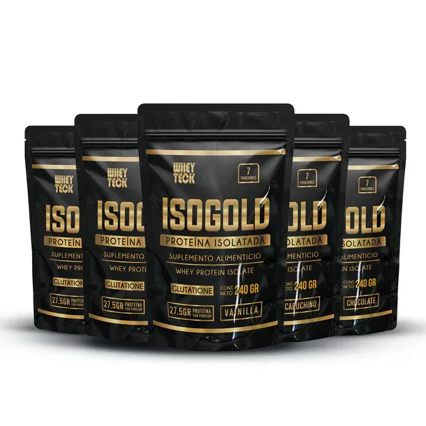 5 PACK ISO SOBRES 240 GR C/U