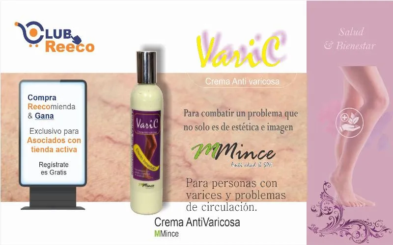 MMince Vari C, Crema Anti Varicosa