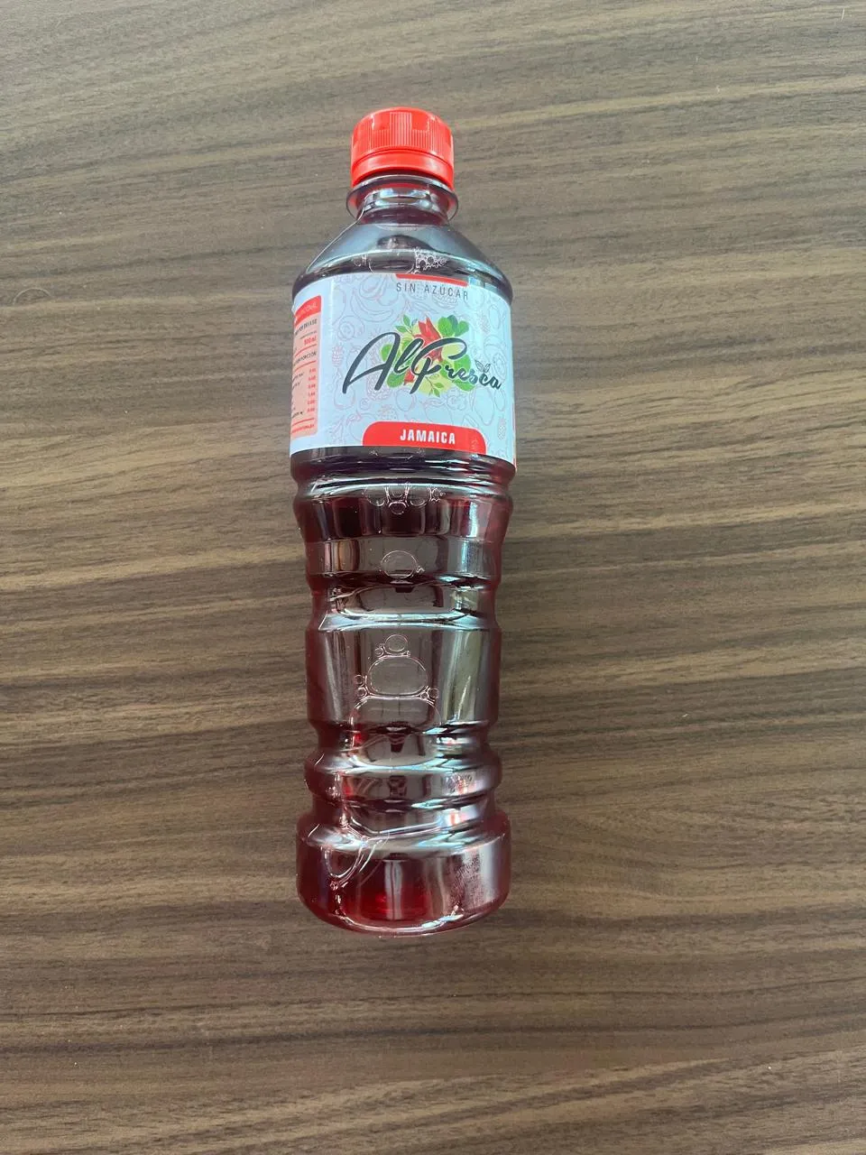 Agua de Jamaica sin azúcar 