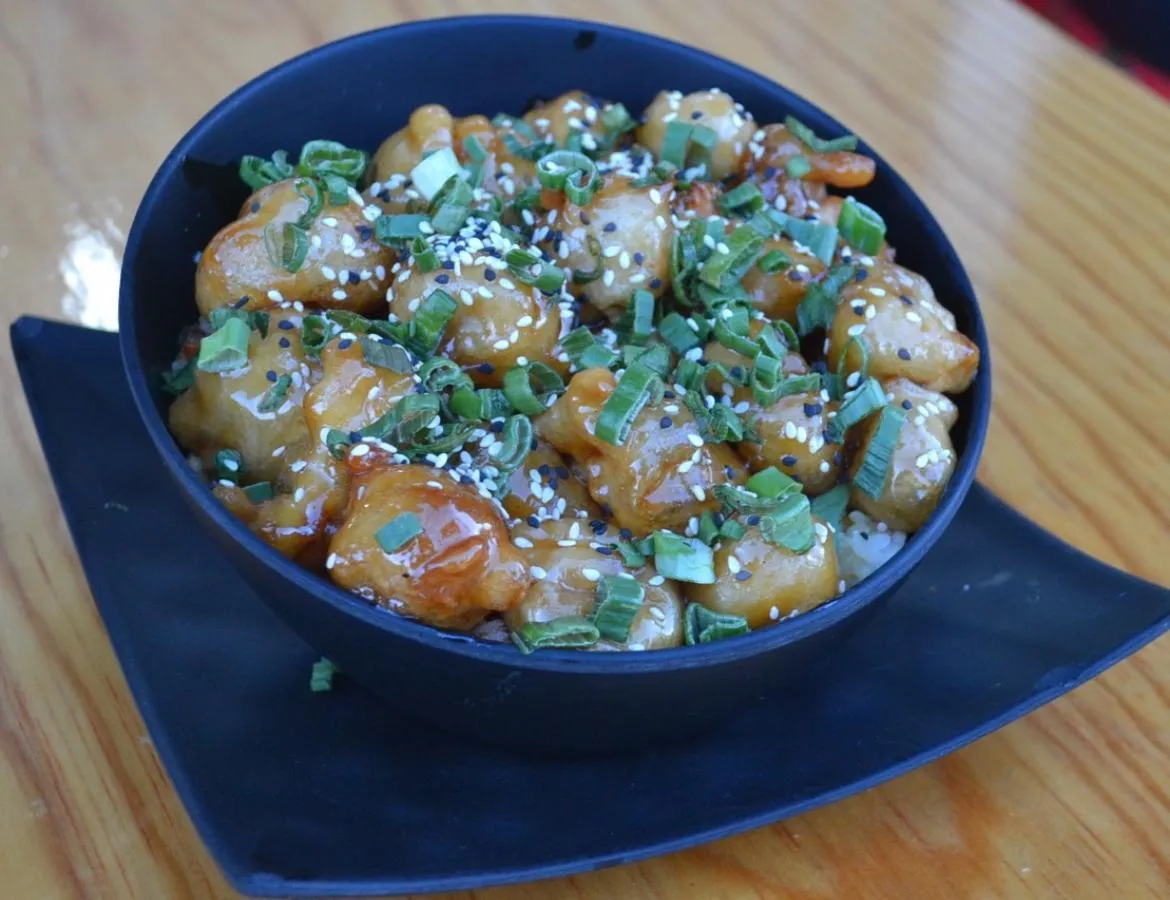 Pollo a la naranja 