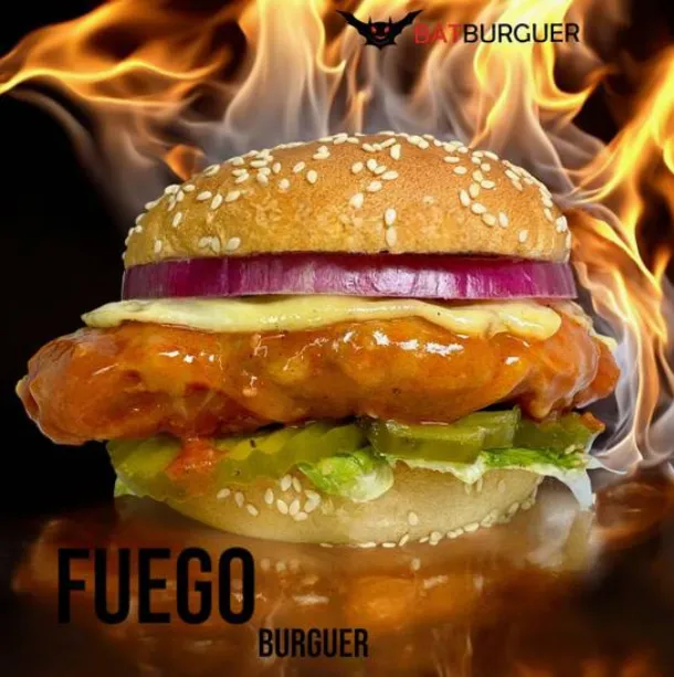 Hamburguesa Fuego