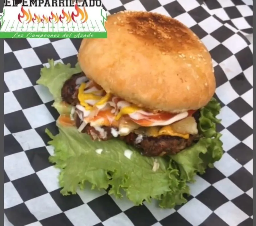 Hamburguesa con Tocino