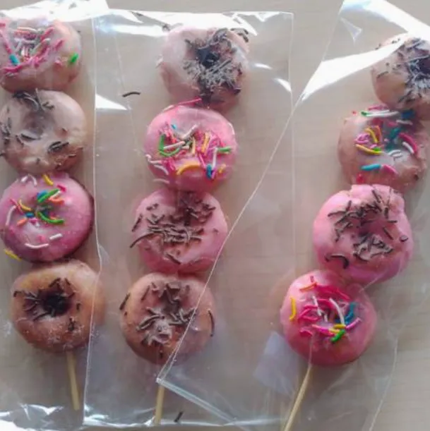 Donitas Mini BROCHETA de 4