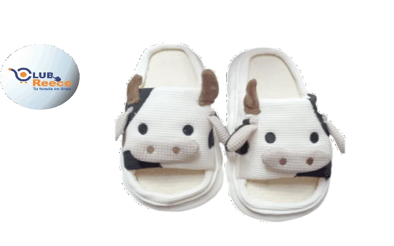Pantufla La Vaca Feliz