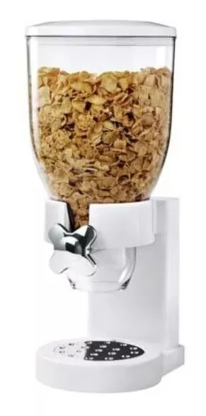 Dispensador Individual de cereal color Blanco Zevro Modelo GAT-101C