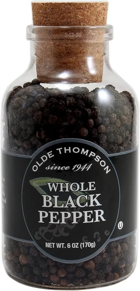 Pimienta Negra Frasco 318 Gramos con Corcho Olde Thompson