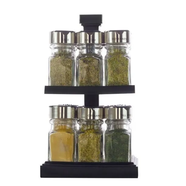 Especiero para 16 frascos Revolving Olde Thompson