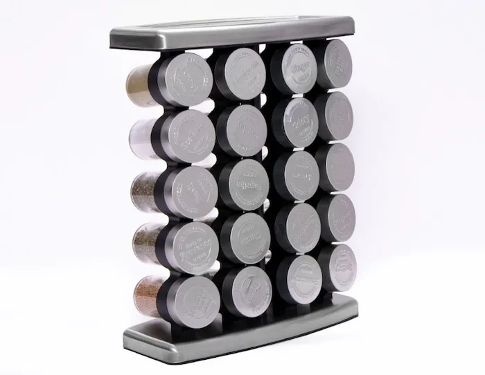 Especiero para 20 frascos Torre Base de Acero Olde Thompson Modelo 25