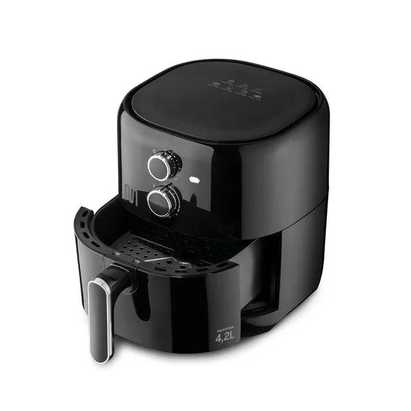 Freidora de Aire | Multilaser | rejilla capacidad 4L 1500W Negra