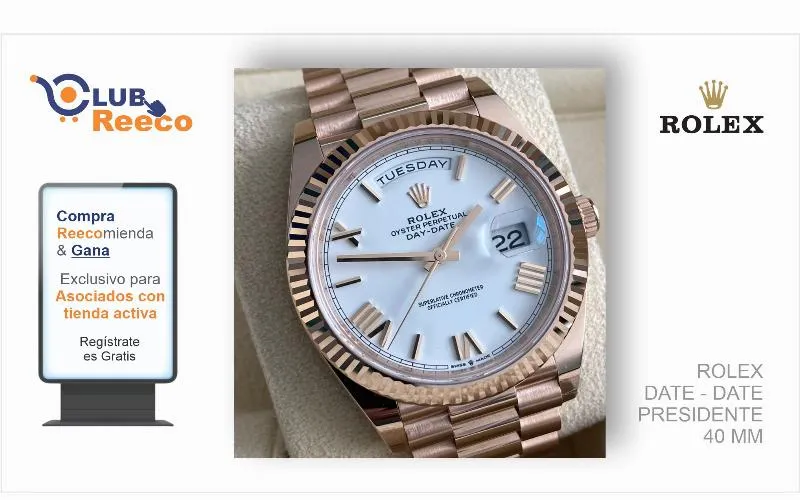 ROLEX DATE - DATE  PRESIDENTE 40 MM