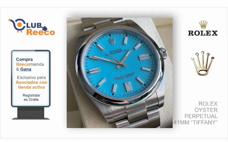ROLEX OYSTER PERPETUAL 41MM “TIFFANY”