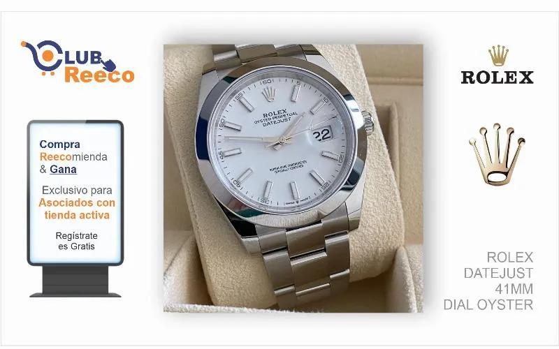 ROLEX DATEJUST 41MM DIAL OYSTER