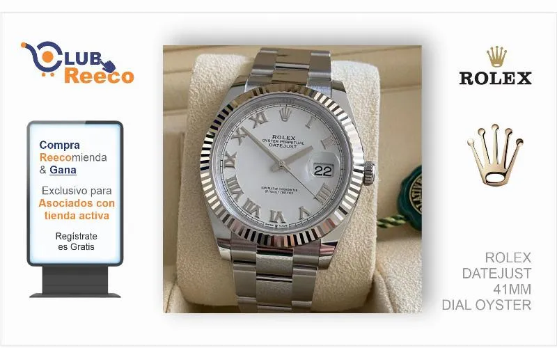 ROLEX DATEJUST 41MM DIAL OYSTER 