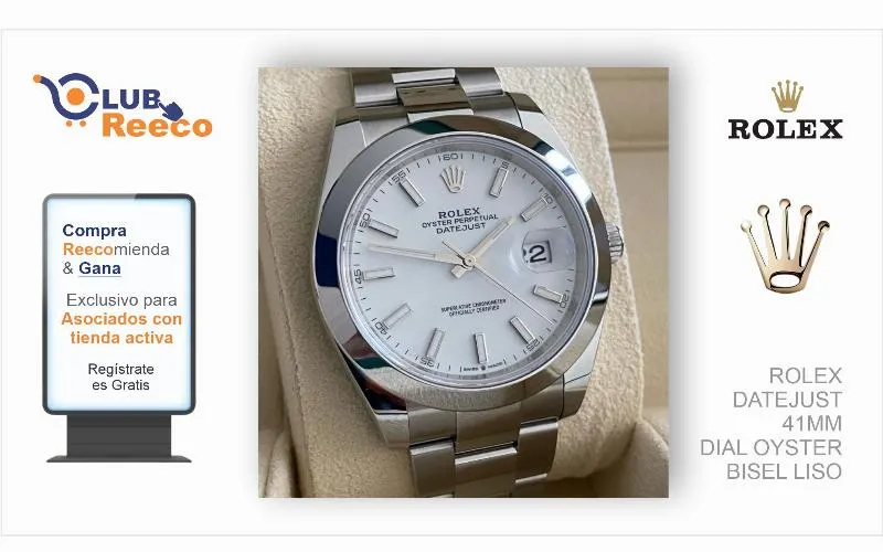 ROLEX DATEJUST 41MM DIAL OYSTER