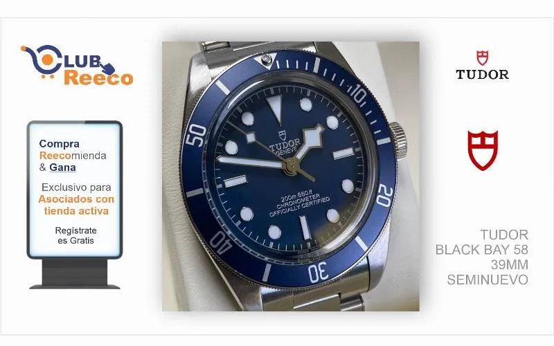 TUDOR BLACK BAY 58 - 39MM SEMINUEVO