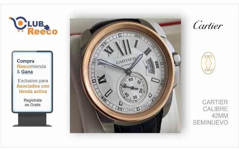 CARTIER CALIBRE  42MM SEMINUEVO