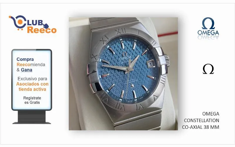 OMEGA CONSTELLATION CO-AXIAL 38 MM