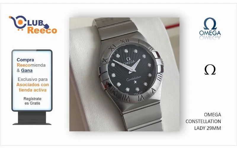 OMEGA CONSTELLATION LADY 29MM SEMINUEVO
