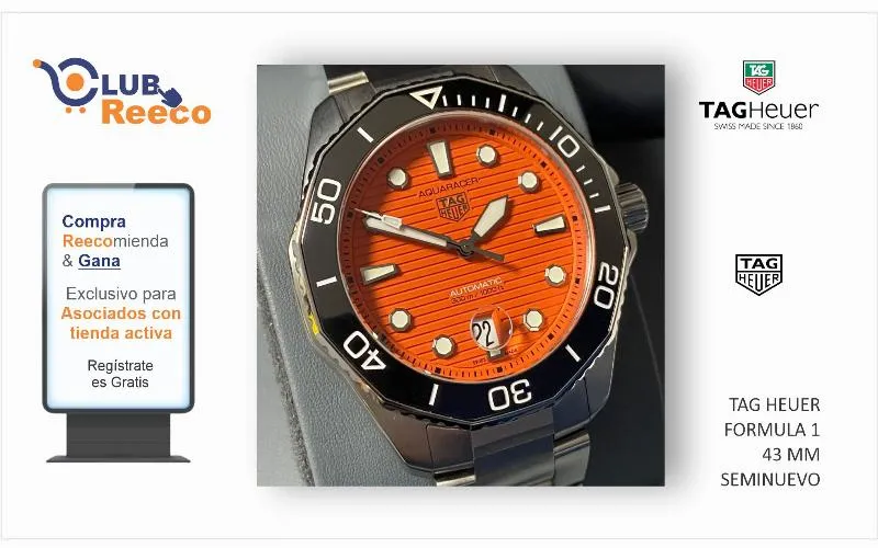 TAG HEUER  FORMULA 1  43 MM SEMINUEVO