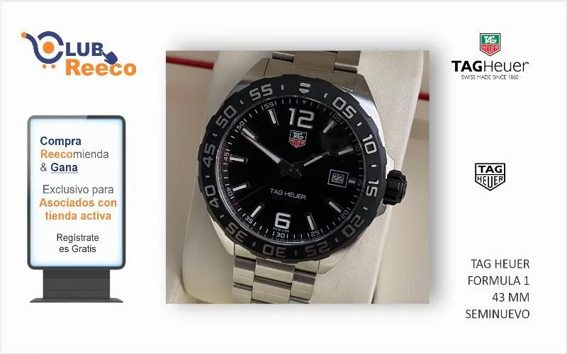 TAG HEUER  FORMULA 1  43 MM SEMINUEVO B