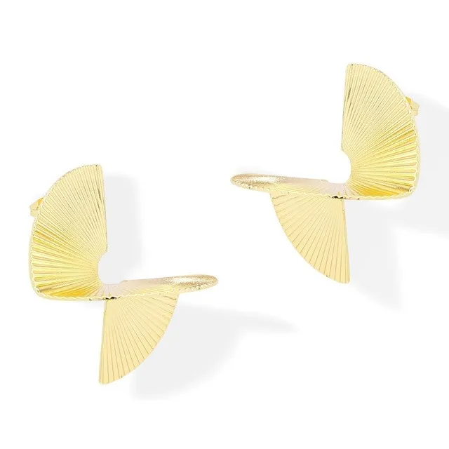 Aretes Geisha en Oro Laminado