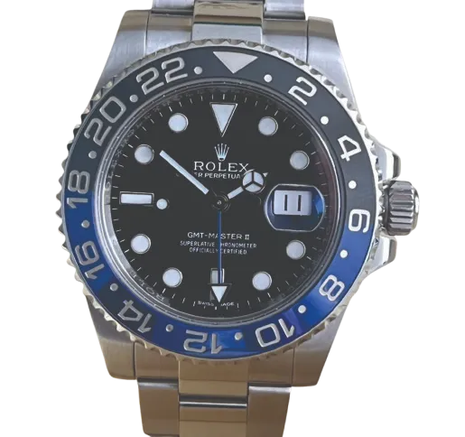 ROLEX GMT MASTER II  BATMAN